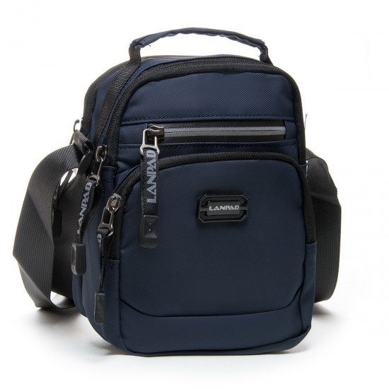 Чоловіча сумка планшет Lanpad 85001 синій