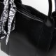 Женская сумка из натуральной кожи на три отделения ALEX RAI 3205 черный