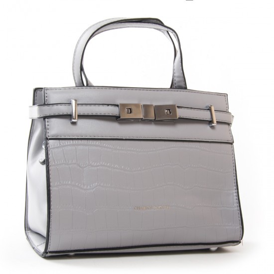 Жіноча модельна сумочка FASHION 01-05 7136 сірий