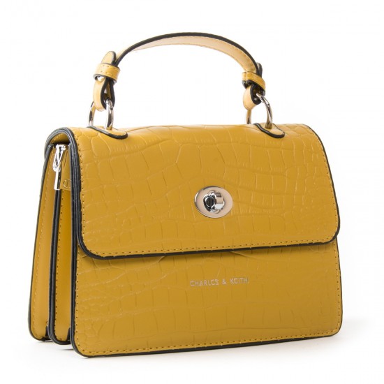 Женская сумочка-клатч FASHION 01-06 17057 желтый