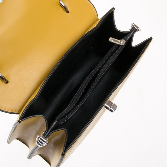Женская сумочка-клатч FASHION 01-06 17057 желтый