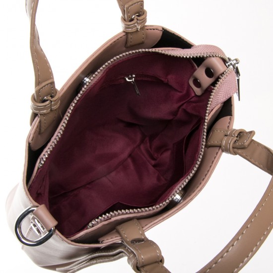 Жіноча сумочка на три відділення FASHION 17059 рожевий