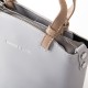 Женская сумочка на три отделения FASHION 17059 серый