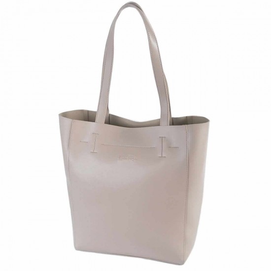 Женская модельная сумка LUCHERINO 518 бежевый тауп