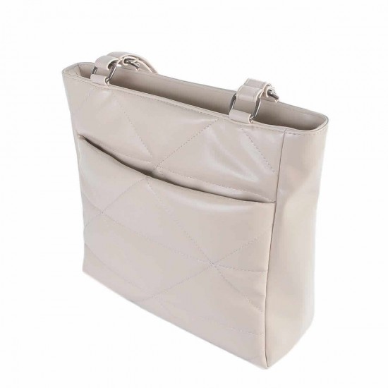 Женская модельная сумка LUCHERINO 738 бежевый тауп