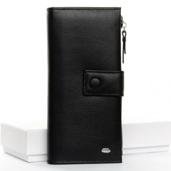 Жіночий шкіряний гаманець dr.Bond PD WMB-1 чорний