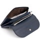 Женский кошелек-клатч из натуральной кожи ST Leather 19317 темно-синий