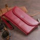 Жіночий гаманець-клатч з натуральної шкіри ST Leather 19318 бордовий