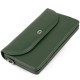 Женский кошелек-клатч из натуральной кожи ST Leather 19320 зеленый