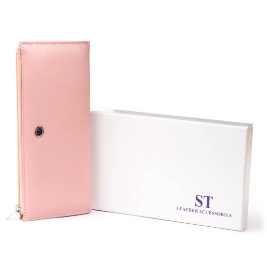 Женский кошелек из натуральной кожи ST Leather 19325 розовый