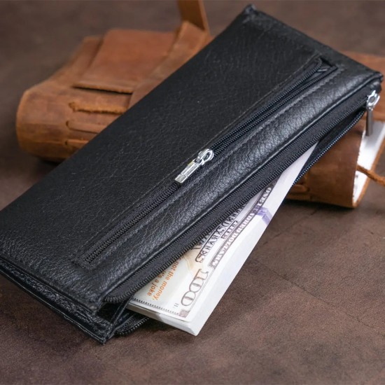 Жіночий гаманець з натуральної шкіри ST Leather 19324 чорний
