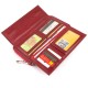 Женский кошелек-клатч из натуральной кожи ST Leather 19293 бордовый