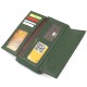 Женский кошелек-клатч из натуральной кожи ST Leather 19294 зеленый