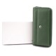 Женский кошелек-клатч из натуральной кожи ST Leather 19294 зеленый