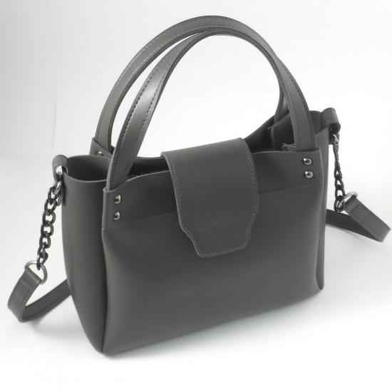 Женская модельная сумка LARGONI 1742A темно-серый
