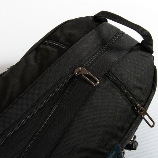 Мужская сумка на плечо + рюкзак Lanpad 83012 синий
