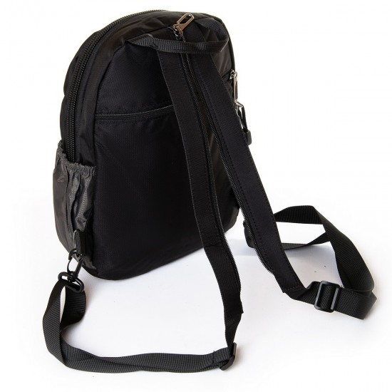 Мужская сумка на плечо + рюкзак Lanpad 83012 серый