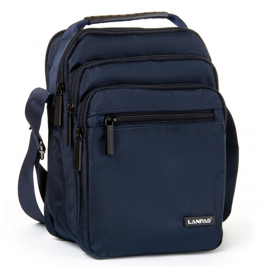 Мужская сумка-планшет Lanpad 98910 синий