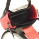 Жіноча модельна сумка LARGONI 1742A чорний + червоний