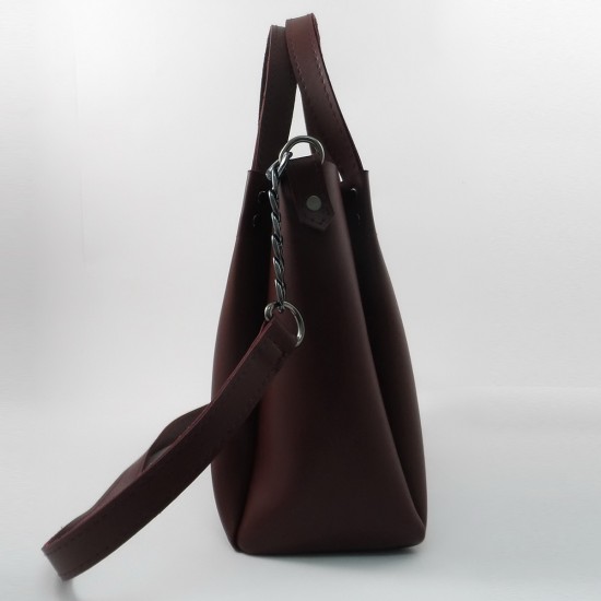 Жіноча модельна сумка LARGONI 1742A бордовий