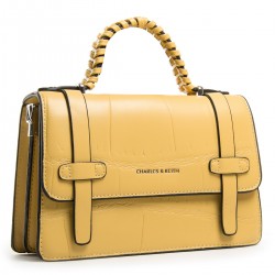 Жіноча сумочка-клатч FASHION 04-02 8662 жовтий Жіноча сумочка-клатч FASHION 04-02 8662 жовтий