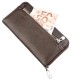 Жіночий гаманець із натуральної шкіри ST Leather 18860 коричневий