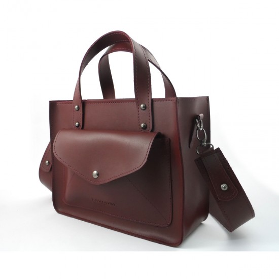 Женская модельная сумка LARGONI 1981 бордовый