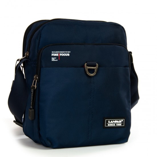 Чоловіча сумка планшет Lanpad 4206 синій