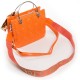 Женская сумочка на три отделения FASHION 04-02 692 оранжевый