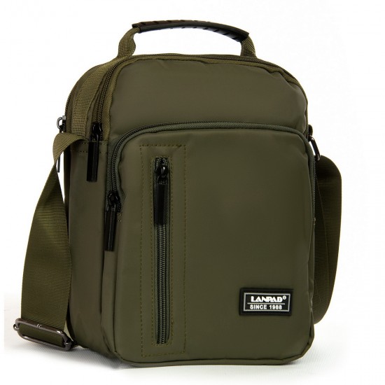 Чоловіча сумка планшет Lanpad 7631 зелений