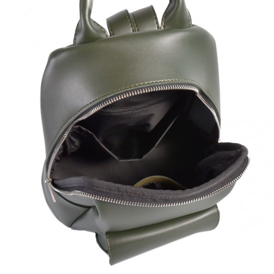 Женский рюкзак LUCHERINO 675 зеленый