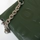 Жіноча сумочка з натуральної шкіри на три відділення ALEX RAI 3012 зелений