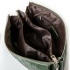Жіноча сумочка з натуральної шкіри на три відділення ALEX RAI 3012 зелений