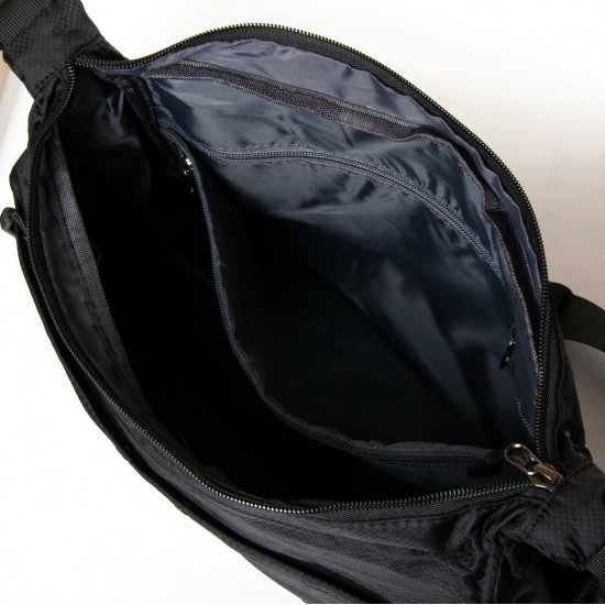 Чоловіча сумка на плече Lanpad 8376 чорний