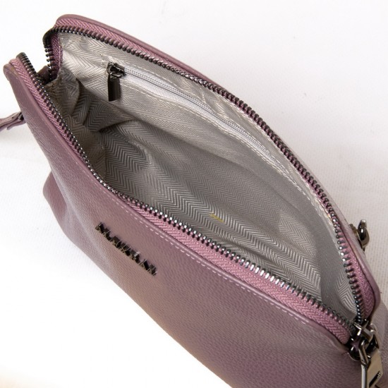 Женская сумочка-клатч из натуральной кожи ALEX RAI 5009-1 лиловый