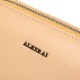 Женская сумочка-клатч из натуральной кожи ALEX RAI 5009-1 песочный