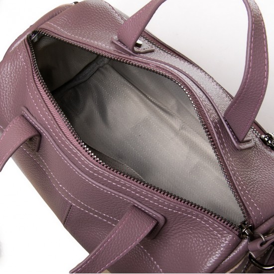 Жіноча сумочка з натуральної шкіри ALEX RAI 39049 пурпурний