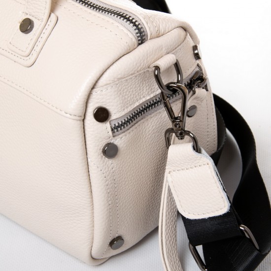 Женская сумочка из натуральной кожи ALEX RAI 39049 бежевый