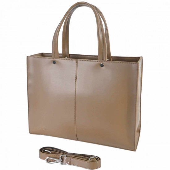 Жіноча модельна сумка LUCHERINO 775 мокко