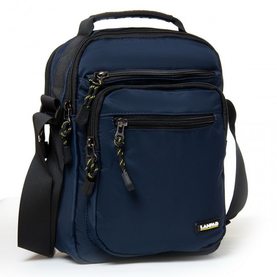 Чоловіча сумка планшет Lanpad 53258 синій