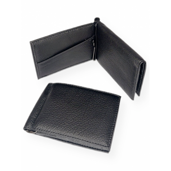 Мужское портмоне из натуральной кожи LARGONI 1004-24 черный