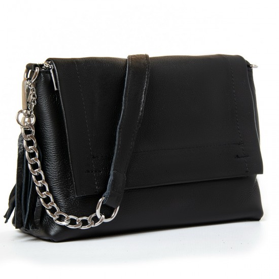 Женская сумочка из натуральной кожи ALEX RAI 8722-9 черный