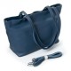 Жіноча сумка з натуральної шкіри ALEX RAI 8922-9 синій