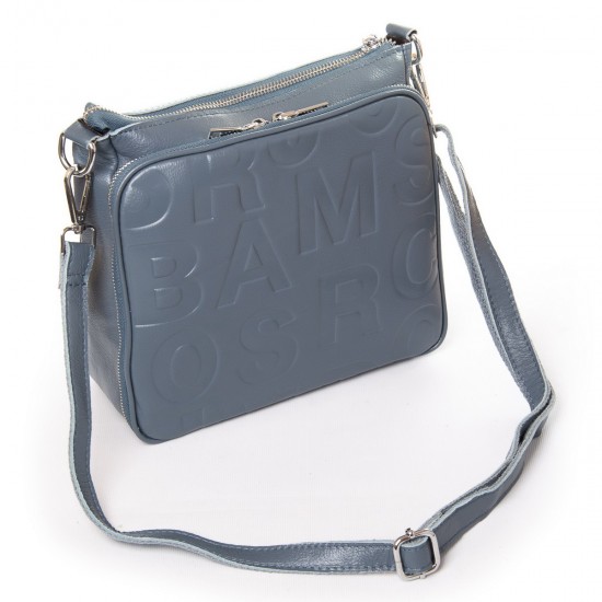 Женская сумочка из натуральной кожи ALEX RAI 8913-9 синий