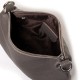 Женская сумка из натуральной кожи + клатч ALEX RAI 1558 серый