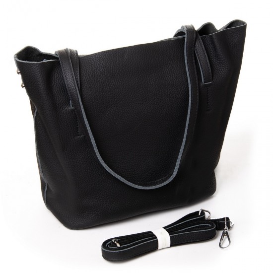 Женская сумка из натуральной кожи ALEX RAI 1557 черный