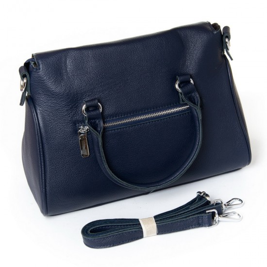 Женская сумка из натуральной кожи ALEX RAI 8792-9 синий