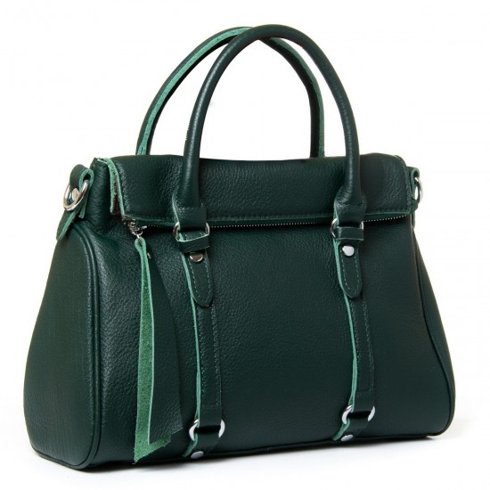 Жіноча сумка з натуральної шкіри ALEX RAI 8792-9 зелений
