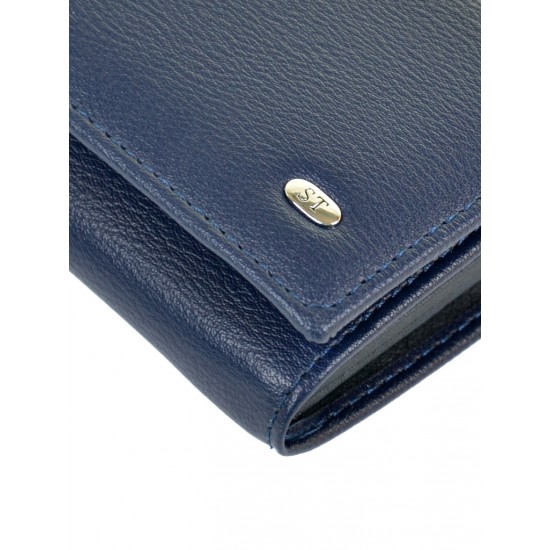 Великий жіночий гаманець Sergio Torretti W1-V  темно-синій