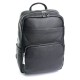 Мужской рюкзак из натуральной кожи LARGONI 23606 черный